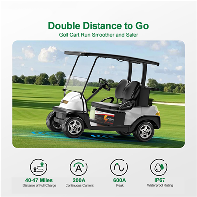 Baterie R51100-02 48V 100Ah pentru cărucior de golf